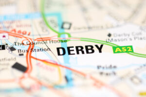 Derby on a Map